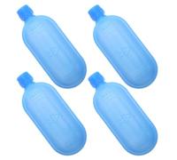 GALPADA 4 Pezzi Reusable Ice Pack for Cooler PE Blu, Blocco Gelo per Air Cooler | Vacanze Estive, Freezer Pack in Plastica Riutilizzabile, Anti-rottura e Tenuta, per Picnic All'aperto