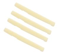 GALPADA 4 Pezzi Selle Ponte per Chitarra Folk in Osso di Bue Beige, Pezzi di Ricambio Leggeri per Migliorare la Resa Sonora, Facili da Sostituire per Chitarristi