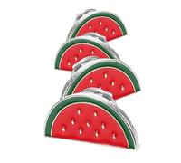 GALPADA 4 Pezzi Spille Smaltate a Forma di Cocomero in Lega di Zinco, Accessori Bellezza Donna Resistenti allo Sbiadimento per Vacanze Estive e Feste Compleanno