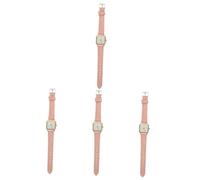GALPADA 4 Pz Guarda Orologio Per Le Donne Orologi Da Donna Per Piccoli Orologi Da Donna Per Polsi Piccoli Elegante Orologio Da Polso Orologio Per Il Tempo Libero Adornare Rosa Bicchiere