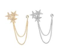 GALPADA 4 Pz spilla elegant lux party strenna pins lady accessori d'epoca spille di coda spille da donna da uomo per accessori per uomo pettorale personalizzato Lega di zinco