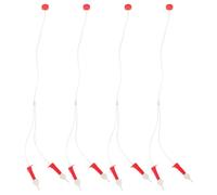 GALPADA 4 Tubi per Sacchetti Antigoccia per Alberi da Frutto in Plastica Durevole, Condotto di Infusione a Goccia per Irrigazione Automatica, Attrezzi da Giardinaggio per Frutteti e Orti