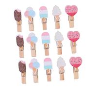 GALPADA 40 Pezzi Clip Animato per Foto Foto in Riutilizzabile Rosa Decorazione Casa e Artigianato Clip Tenuta per Memo Note e