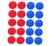 GALPADA 40 Pezzi Puntello per naso da clown adulti pagliaccio alla rinfusa arredamento Halloween divertente pagliaccio del naso nasi da clown naso gru costume da clown rosso
