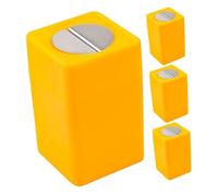 GALPADA 4pezzi Contenitore in Metallo Per Smaltimento Dei Rasoi Custodia Per Rasoi Di Sicurezza Doppia Lama Per Raccolta Conservazione Sicura Di Me