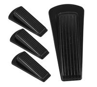 GALPADA 4pezzi Cunei per Porte in Gomma Fermaporta Cuneo Fermaporta Resistente Strumento per Parte Inferiore della Porta Adatto per Uso Casalingo e Ufficio