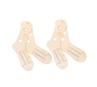 GALPADA 4pezzi Forniture per Maglieria in Legno di Blocchi Regolabili per Esposizione di Calzini Strumenti per Blocco dei Calzini Piedini per Manichino Espositore