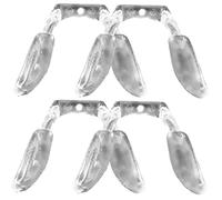 GALPADA 4pezzi Naselli Per Occhiali in Silicone Cuscinetti Per Naso Delicati Sulla Parti Di Riparazione Per Occhiali Antiscivolo Adatti Per Maggior Parte Delle Montature