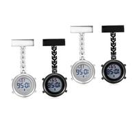 GALPADA 4pezzi Orologi Da Infermiere Clip Display Ore Eleganti e Multifunzionali Per Medici e Professionisti Sanitari