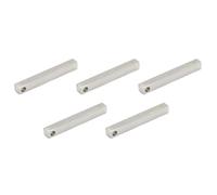 GALPADA 5 Pezzi Ciondoli a Cubo in Acciaio Inossidabile 5X40Mm Accessori per Gioielli Fai da Te in Metallo Pendenti Creativi per Orecchini Collane e Decorazioni Artigianali per Donna