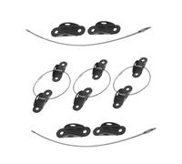 GALPADA 5 set Ancoraggi Sicurezza Mobili Ribaltamento con Fissaggi Resistenti Cinghie per Fissaggio Parete Protezione per Animali Kit Facile da Installare per Vari Mobili