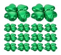 GALPADA 50 Palloncini in Foglio di Alluminio a Forma di Verde, Riutilizzabili e Resistenti per Decorazioni Festa e Accessori Fotografici
