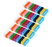 GALPADA 50 Pezzi Anello Fermacinturino in Silicone per Cinturino da Orologio, Passante di Ricambio, Resistente al Sudore, Stile Minimalista, per Uso Business e Casual