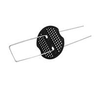 GALPADA 50 Pezzi Chiodi da Forma U Zincati con Rondelle Ammortizzanti per Fissaggio Sintetico e Pacciamatura Picchetti Resistenti per Telo Erbacce e Tubazioni Irrigazione Esterno