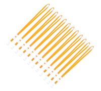 GALPADA 50 pezzi Cordini Porta Badge in Arancione per Carte Identità Lanyard Certificati e Badge Lavoro per Ufficio Scuola ed Eventi