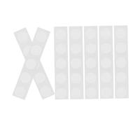 GALPADA 50 pezzi Etichette Contraffazione Bianco Adesive per Tracciamento e Controllo Accessi Resistenti e per Pagamenti Mobili e Protezione Prodotti