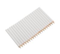 GALPADA 50 Pezzi Matite Cera Autoadesive per Penne Bianche per Pick Up Cristalli Strumenti Dotting per Nail Art e Decorazioni Te Precisione e Visibilità Elevata Portatili per Manicure e