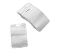 GALPADA 50 Pezzi Sacchetti di Plastica Riutilizzabili per Perline con Anelli di Rilegatura Rotondi Adatti Fai da Te Arte Gioielli Organizer Artigianato Forniture Imballaggio Accessori