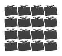 GALPADA 50 Pezzi Segnaposto a Forma di Volatile Notturno Nero per Matrimoni e Feste Numeri Tavoli Scrivibili per Apparecchiare la Tavola Decorazioni Eleganti per Compleanni e Banchetti