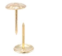 GALPADA 500 Pezzi Chiodi Decorativi Antichi in Ferro Oro 11x17mm per Mobili e Sedie, per Progetti Fai-da-te e Decorazione D'arredo