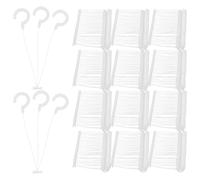GALPADA 5000 Pezzi Attaccaglie Adesive in Plastica per Etichette Abbigliamento Gancio a J Capacità Elevata e Fissaggio Efficiente per Uso Pistola Etichettatrice