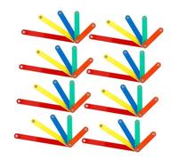 GALPADA 50Pezzi Geometrici Magnetici per Apprendimento Precoce per Costruzione Creativa Migliora La Consapevolezza Relazioni tra e