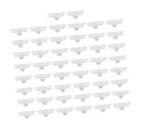 GALPADA 50pezzi Pz Blocca Porta Autoadesivi in Silicone Protezione Muri Porte Cuscinetti da Parete per Cucina e Bagno