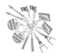 GALPADA 6 Paia orecchini ' drop earrings Decorazioni per le orecchie clip su orecchini per orecchini d'oro per le donne Fai cadere orecchini a pensione lega Silver