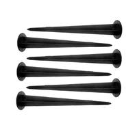 GALPADA 6 pezzi Piccoli Picchetti per Lampade da Giardino Esterno Supporti Leggeri e Resistenti per Natalizie per Lampioni da Cortile e Percorsi Facili da Inserire nel Terreno