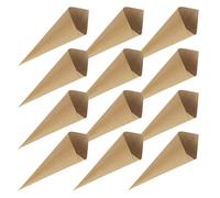 GALPADA 60 Pezzi Cono per Confetti di Carta Grande Capacità, Delicato e Classico, per Feste a Tema Retrò e Bomboniere, Può Contenere Fiori o Coriandoli Colorati