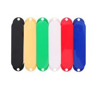 GALPADA 6pezzi Copri Pickup per Chitarra Elettrica Singolo Coil Custodia Protettiva in Schermatura Chiusa Accessori Leggeri per Strumenti Musicali