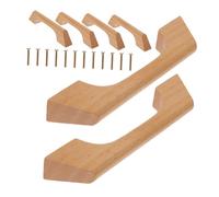 GALPADA 6pezzi Maniglie in Legno Per Mobili Forma Di Ponte Maniglie Decorative Per Armadi Cassettiere Guardaroba Camera Da Letto