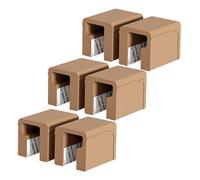 GALPADA 6pezzi Protezioni Angolari in Silicone Per Mobili Con Maniglia e Guardie Antiurto Resistenti e Morbide Per Sicurezza Ragazzo Ragazza Ragazza Adesivo Doppia Faccia Forte Per Protezi