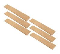 GALPADA 6pezzi Strisce di Sughero Autoadesive per Bacheca Strisce in Sughero per Lasciare Messaggi Prendere Appunti Ed Esporre Foto per Uffici Case e Scuole