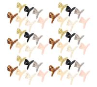 GALPADA 70 Pezzi Mini Fermagli per Chioma Trasparenti in Plastica 4,5cm, Antiscivolo e Adatti per Acconciature Quotidiane e Occasioni Speciali, Accessori Moda per Donne e Ragazze