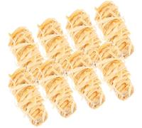 GALPADA 8 Pezzi Bastoncini Accendifuoco Portatili per Barbecue e Campeggio Accensione Rapida Carbonella per Grill e Riscaldamento a Legna Legnetti per Fuochi all Aperto per Escursionisti