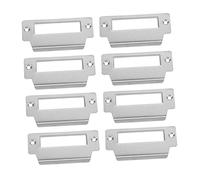GALPADA 8 pezzi Kit Piastre Sicurezza per Porte Telaio e Riparazione Protezione Antieffrazione per Porte Blindate Dispositivo Resistente in Acciaio Inox per Punti Vulnerabili