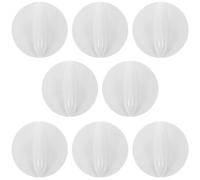 GALPADA 8 Pezzi Manopola Regolatore di Temperatura per Frigorifero Bianca in Plastica 7 Livelli e Display Numerico Chiaro, Facile da Installare per Controllo Termostato Frigo