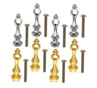 GALPADA 8 Pezzi Tappi per Pali Metallo per Railing Connettori Decorativi per Facile Installazione e Design per Arredamento Casa