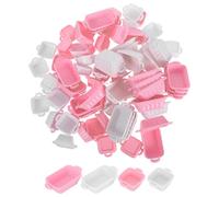 GALPADA 80 pezzi di cestini per la spesa in miniatura per case delle bambole, modelli in scala 1:12, piccoli cestini per la conservazione del pane e della frutta per decorazioni micro paesaggistiche