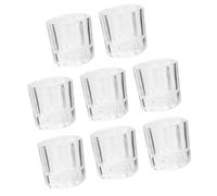 GALPADA 8pezzi Bicchieri in Vetro per Manicure per Miscelazione Liquidi e Polveri Usati per Lavare Pennelli per Nail Art e Saloni di Bellezza