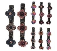 GALPADA 8pezzi Fermagli per Capelli Forma di Fiore Mollette Becco d Anatra Piccole per Donna Forcine per Styling dei Capelli Accessori Sottili e Spessi per Acconciature Casuali e Formali