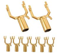 GALPADA 8pezzi Supporti per Alberi in Lega di Alluminio per Raddrizzare Rami Accessori per Aree Verdi Utilizzabili per Peschi, Melo, Aranci e Altre Piante da Giardino