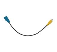 GALPADA Adattatore Cavo Video Rca per Telecamera Retromarcia Auto, Cablaggio Navigazione Veicolare Compatibile, Connessione Stabile per Monitor Display Posteriore