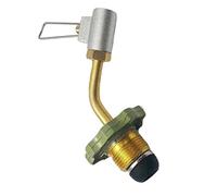 GALPADA Adattatore Valvola per Ricarica Bombola Gas Liquido Portatile in Rame e Lega di Zinco per Serbatoi Piatti Outdoor Camping Colore Casuale