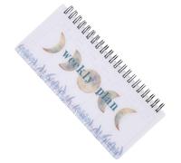 GALPADA Agenda Settimanale Portatile Bianco in Carta Funzioni di Programmazione e Pianificazione, Organizer Compatto per Studenti e Adolescenti, per Accessori la Scuola