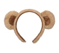 GALPADA Amizon - Fascia per capelli per orecchie rotonde, per donne, orso Kawaii, fascia per capelli, bandana per capelli per adulti