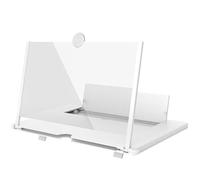 GALPADA Amplificatore Schermo per Cellulare Lente Ingrandente e Supporto Regolabile in Abs, Protegge gli Occhi per Leggere Giornali e Notizie su Smartphone Colore Casuale