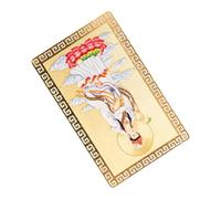 GALPADA Amuleto in Stile Cinese Kwan Yin in Lega di Alluminio e Magnesio, Portatile e Resistente, Design Compatto e Artigianato Raffinato, come Regalo di Buon Auspicio