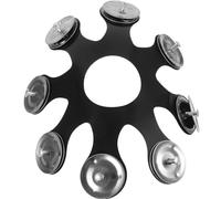 GALPADA Anello per Piatto Hihat in Acciaio per Batteria Accessorio per Piatti Tamburello Hihat a Percussione Forniture per Batteria Adatte a Vari Generi Musicali Stratificazione Tonale